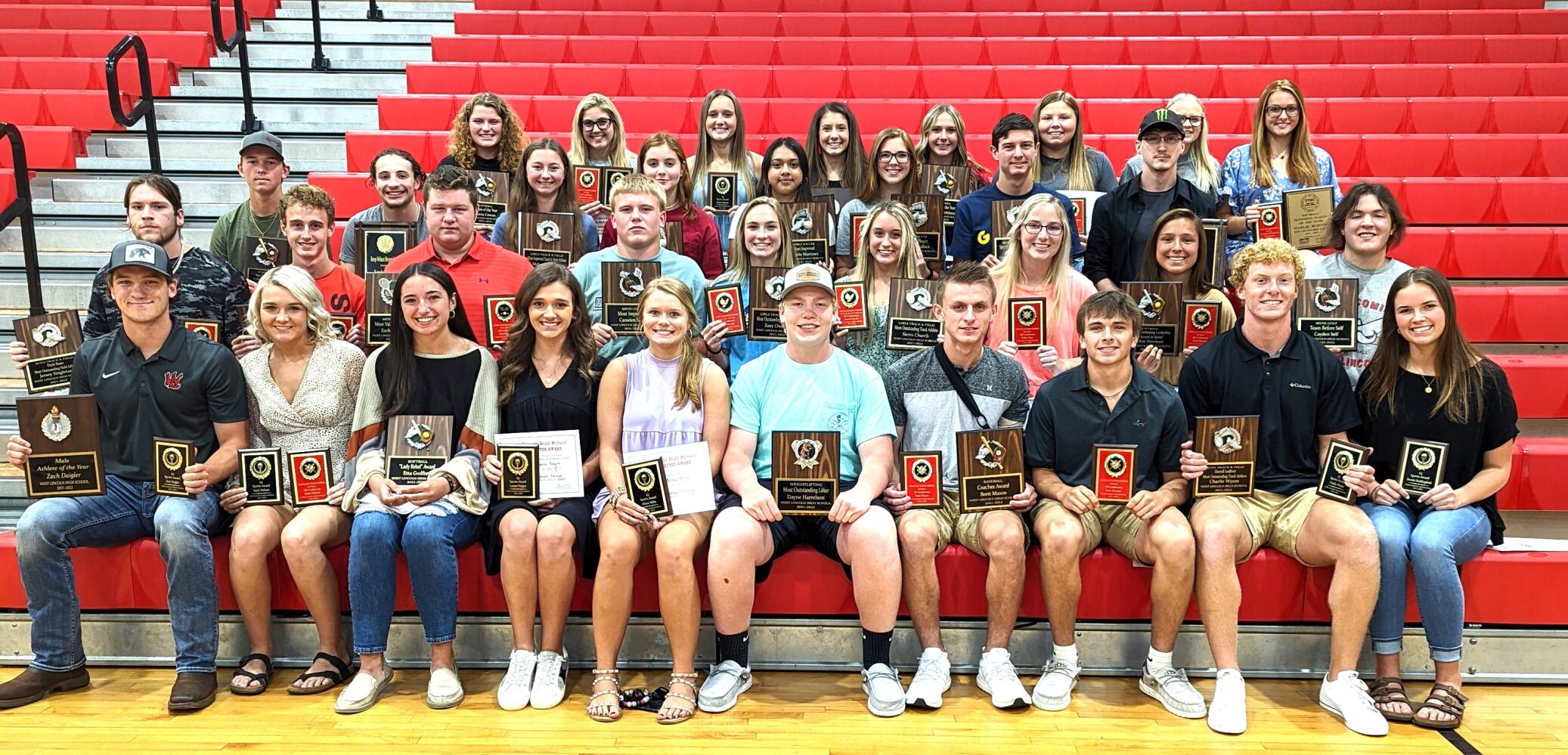 Rebels hand out individual awards at Spring/End-of-Year banquet